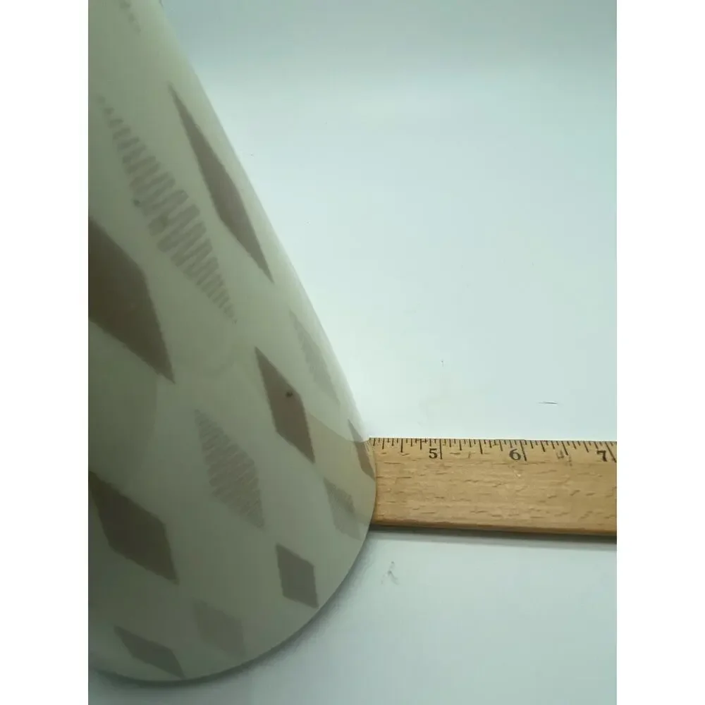 VTG Royal Bavaria Porzellan KM Germany Mid Century Hourglass Vase Graphic design